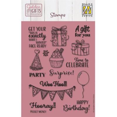 Nellie's Choice Stempel - Celebrations